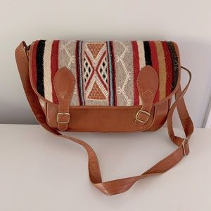 Handmade Tunisian Leather Laptop Satchel